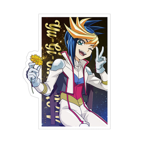 『遊☆戯☆王ARC-V』描き下ろし ユーゴ 屋外対応ステッカー 一輪のゆらめきVer.