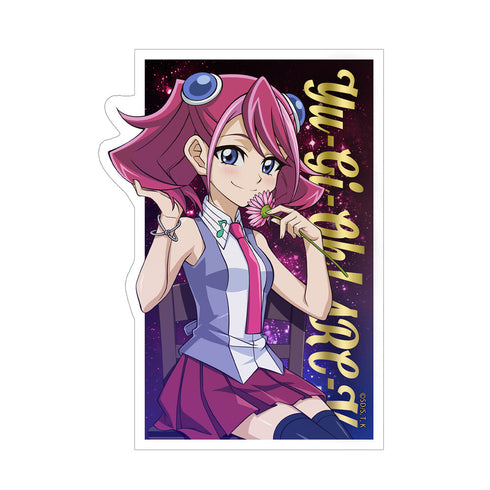 『遊☆戯☆王ARC-V』描き下ろし 柊柚子 屋外対応ステッカー 一輪のゆらめきVer.