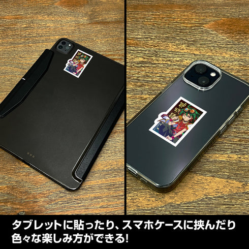 『遊☆戯☆王ARC-V』描き下ろし 榊遊矢 ミニステッカーセット 一輪のゆらめきVer.