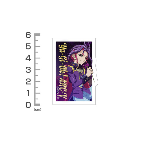 『遊☆戯☆王ARC-V』描き下ろし ユーリ ミニステッカーセット 一輪のゆらめきVer.