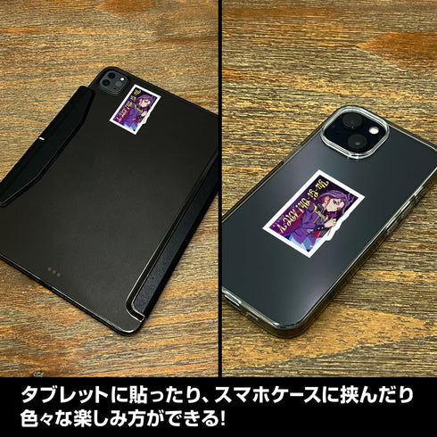 『遊☆戯☆王ARC-V』描き下ろし ユーリ ミニステッカーセット 一輪のゆらめきVer.