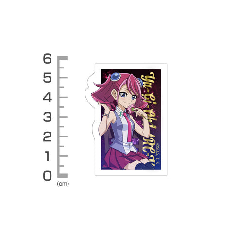 『遊☆戯☆王ARC-V』描き下ろし 柊柚子 ミニステッカーセット 一輪のゆらめきVer.