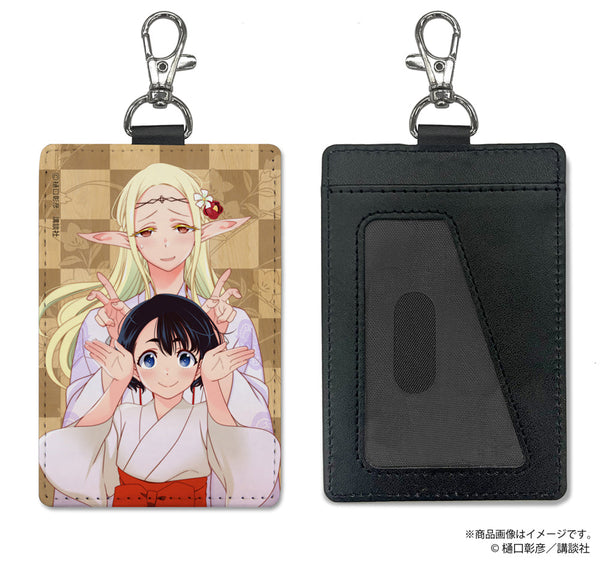 『江戸前エルフ』原作版 エルダ&小糸 パスケース(ナスカン付き)