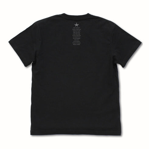 『学園アイドルマスター』初星学園 ネオンサインロゴ Tシャツ ブラック XL