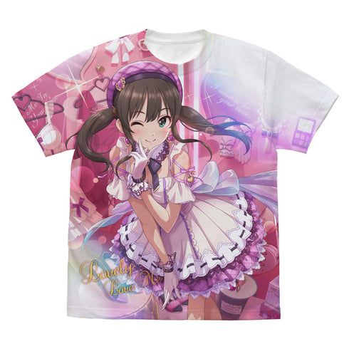 『アイドルマスター シンデレラガールズ』ラブリー・ラブミー 渋谷凛 フルグラフィックTシャツ ホワイト S