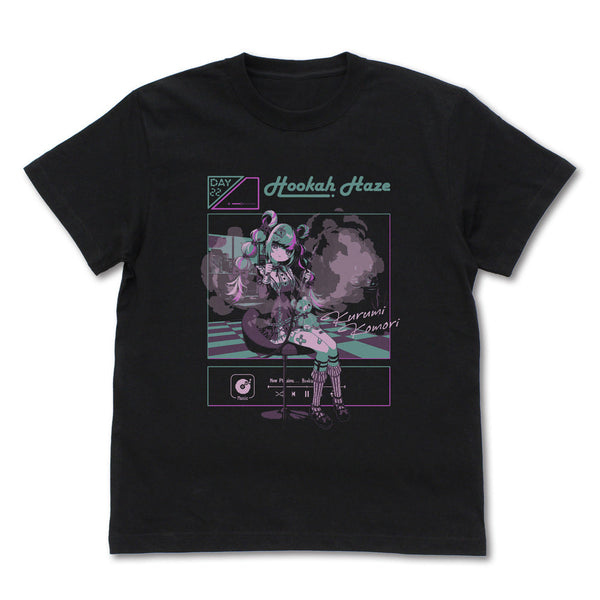 『Hookah Haze』古森くるみ Tシャツ ブラック XL