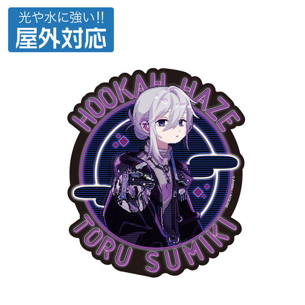 『Hookah Haze』炭木トオル 屋外対応ステッカー