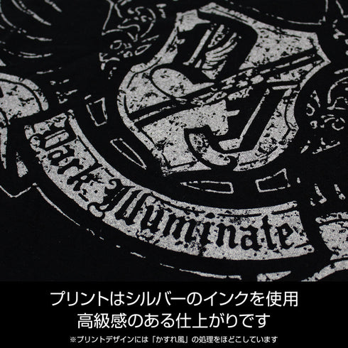 『アイドルマスター シンデレラガールズ』Dark Illuminateロゴ Tシャツ ブラック L