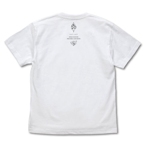 『アイドルマスター シンデレラガールズ』レイジー・レイジー ロゴ Tシャツ ホワイト S
