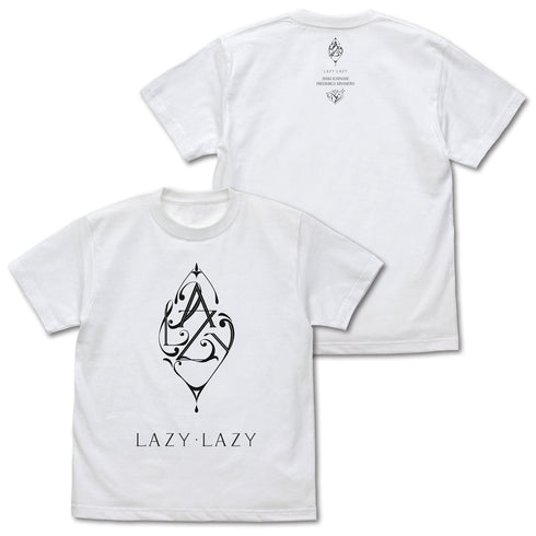 『アイドルマスター シンデレラガールズ』レイジー・レイジー ロゴ Tシャツ ホワイト M
