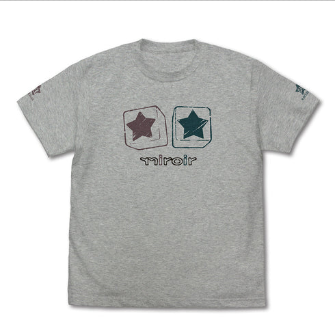 『アイドルマスター シンデレラガールズ』miroirロゴ Tシャツ ミックスグレー M