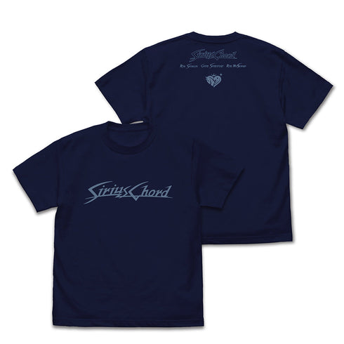 『アイドルマスター シンデレラガールズ』Sirius Chordロゴ Tシャツ ネイビー L