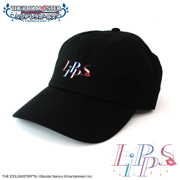 『アイドルマスター シンデレラガールズ』LiPPS 刺繍ローキャップ ブラック