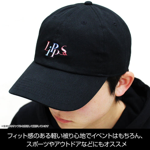 『アイドルマスター シンデレラガールズ』LiPPS 刺繍ローキャップ ブラック