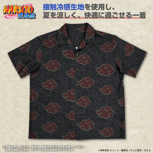 『NARUTO-ナルト- 疾風伝』暁 アロハシャツ M