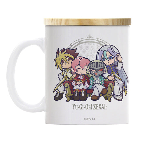『遊☆戯☆王ZEXAL』トロン一家 フタ付きフルカラーマグカップ 歓談Ver.