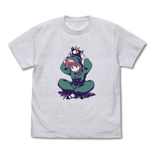 『らんま1/2』らんまとPちゃん Tシャツ アッシュ XL