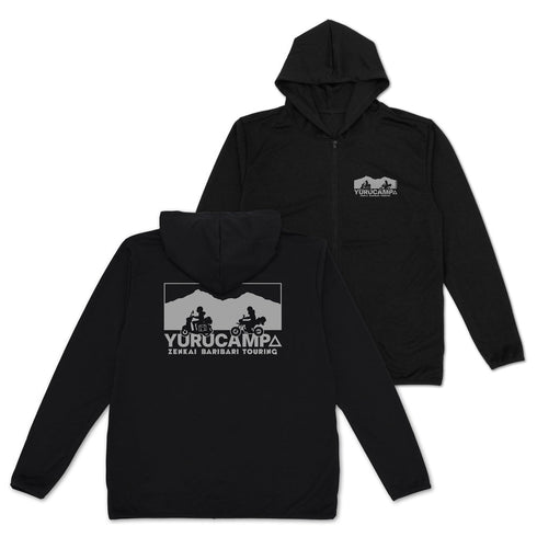 『ゆるキャン△ SEASON3』リン・綾乃ツーリング 薄手ドライパーカー ブラック XL