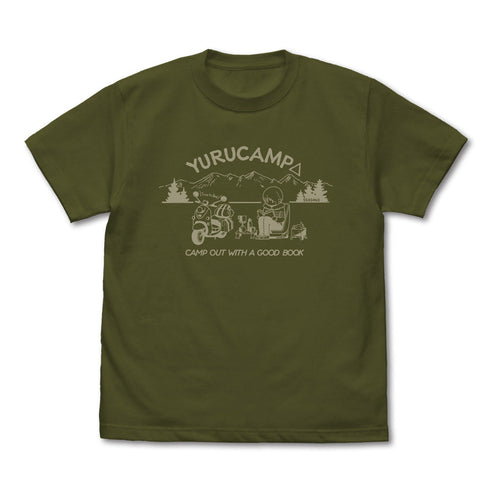 『ゆるキャン△ SEASON3』本を読む志摩リン Tシャツ ライトグレー XL