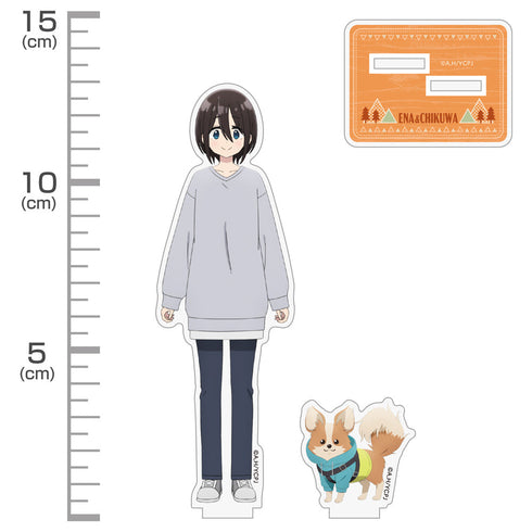 『ゆるキャン△ SEASON3』斉藤恵那&ちくわ アクリルスタンド