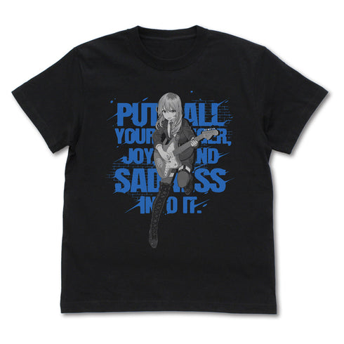 『ガールズバンドクライ』河原木桃香「全部ぶちこめ。」 Tシャツ ブラック L