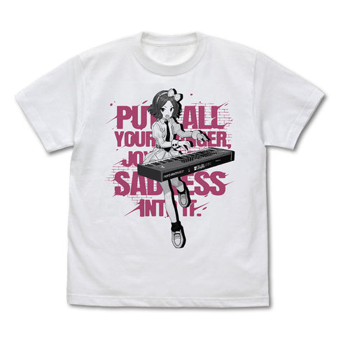 『ガールズバンドクライ』海老塚智「全部ぶちこめ。」 Tシャツ ホワイト S