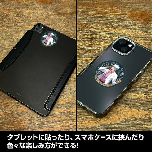 『3年Z組銀八先生』描き下ろし 坂田銀八 ミニステッカーセット 糖分補給Ver.