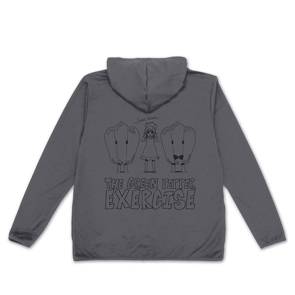 『【推しの子】』ピーマン体操 薄手ドライパーカー グレー M