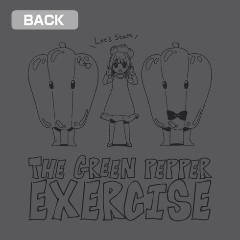 『【推しの子】』ピーマン体操 薄手ドライパーカー グレー M