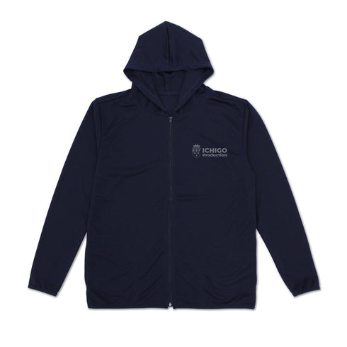 『【推しの子】』アイ無限恒久永遠推し!!! 薄手ドライパーカー ネイビー XL