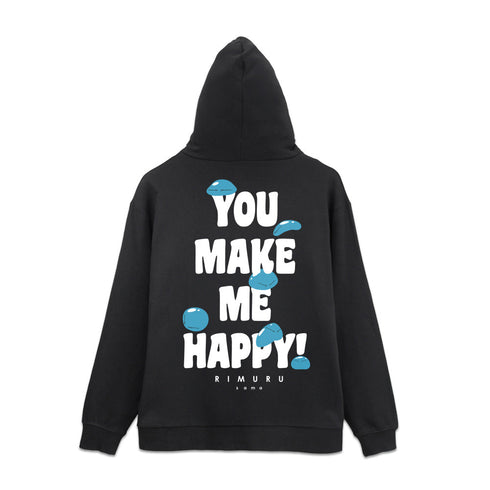 『転生したらスライムだった件』みんなのリムル様 ジップパーカー Ver.2.0 ブラック XL