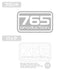 『アイドルマスター』765プロ ロゴ ドライTシャツ ネイビー S