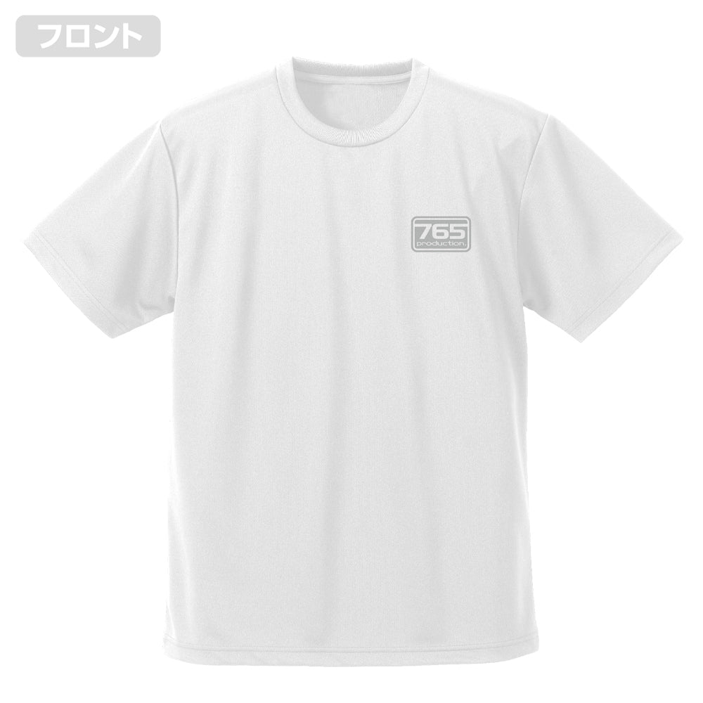 アイドルマスター』765プロ ロゴ ドライTシャツ ネイビー L