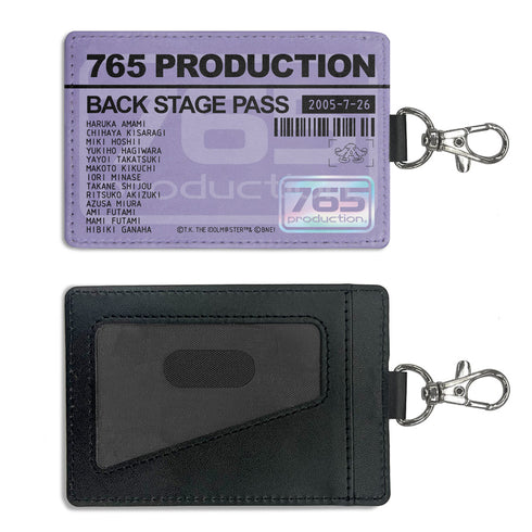 『アイドルマスター』765プロ ロゴ パスケース(ナスカン付き)