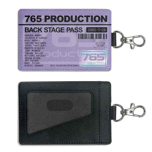 『アイドルマスター』765プロ ロゴ パスケース(ナスカン付き)