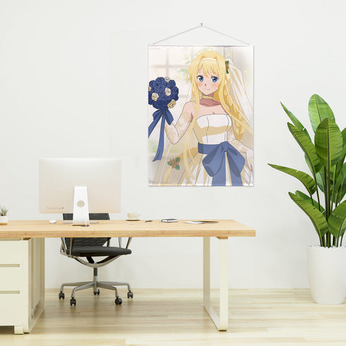 『ソードアート・オンライン』描き下ろし アリス 100cmタペストリー ウェディングドレスVer.