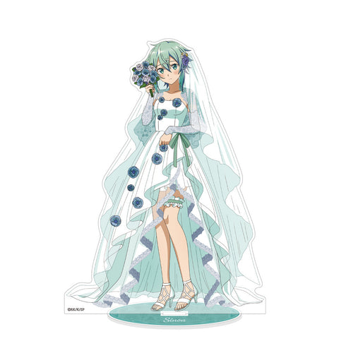 『ソードアート・オンライン』描き下ろし シノン アクリルスタンド(大) ウェディングドレスVer.