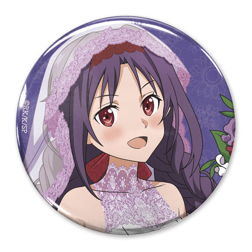 『ソードアート・オンライン』描き下ろし ユウキ 65mm缶バッジ ウェディングドレスVer.