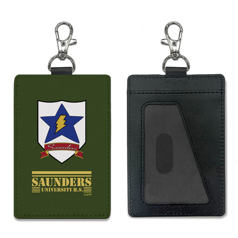 『ガールズ&パンツァー 最終章』サンダース大学付属高校 パスケース(ナスカン付き)