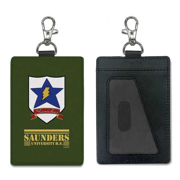 『ガールズ&パンツァー 最終章』サンダース大学付属高校 パスケース(ナスカン付き)