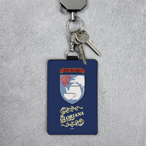 『ガールズ&パンツァー 最終章』聖グロリアーナ女学院 パスケース(ナスカン付き)