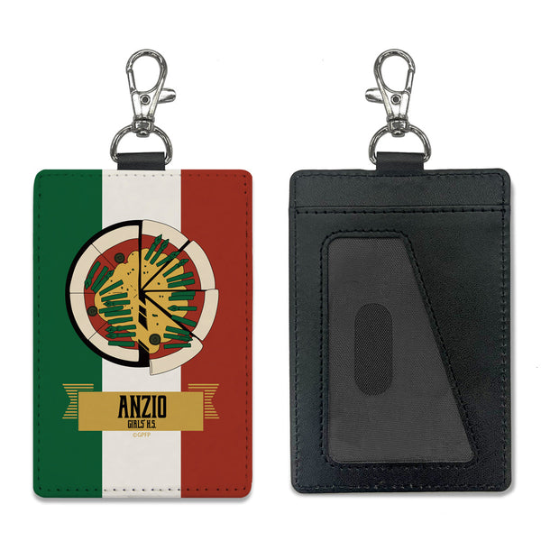 『ガールズ&パンツァー 最終章』アンツィオ高校 パスケース(ナスカン付き)