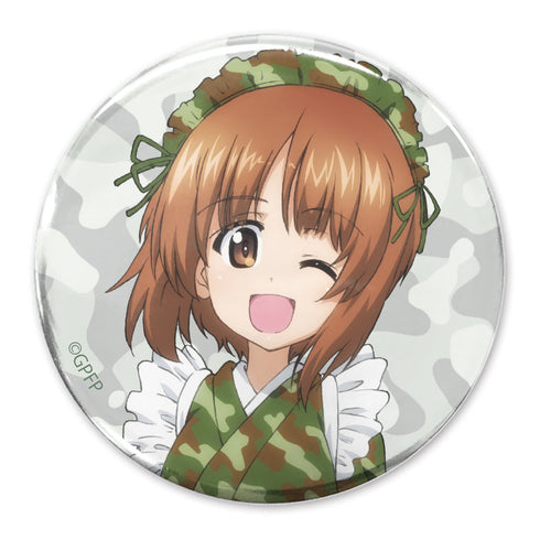 『ガールズ&パンツァー 最終章』西住みほ 65mm缶バッジ ミリタリーメイドVer.