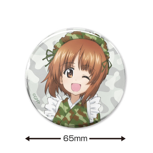 『ガールズ&パンツァー 最終章』西住みほ 65mm缶バッジ ミリタリーメイドVer.