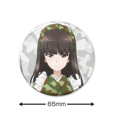 『ガールズ&パンツァー 最終章』西住しほ 65mm缶バッジ ミリタリーメイドVer.