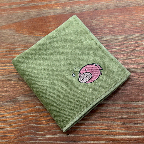『ガールズ&パンツァー 最終章』あんこうチーム 刺繍ハンドタオル ネイビー