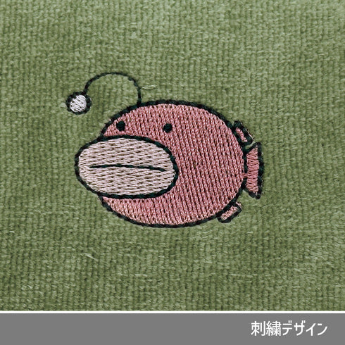 『ガールズ&パンツァー 最終章』あんこうチーム 刺繍ハンドタオル ネイビー