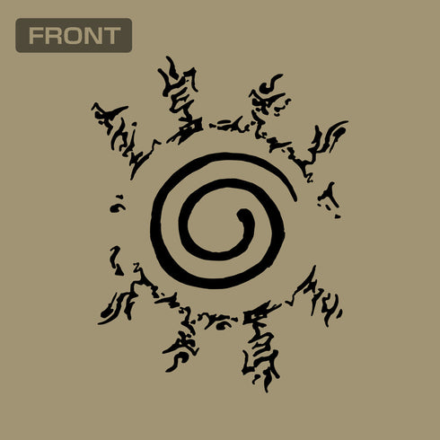 『NARUTO-ナルト- 疾風伝』八卦の封印式 Tシャツ Ver.2.0 ブラック M