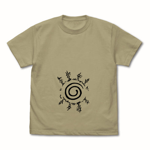『NARUTO-ナルト- 疾風伝』八卦の封印式 Tシャツ Ver.2.0 サンドカーキ XL