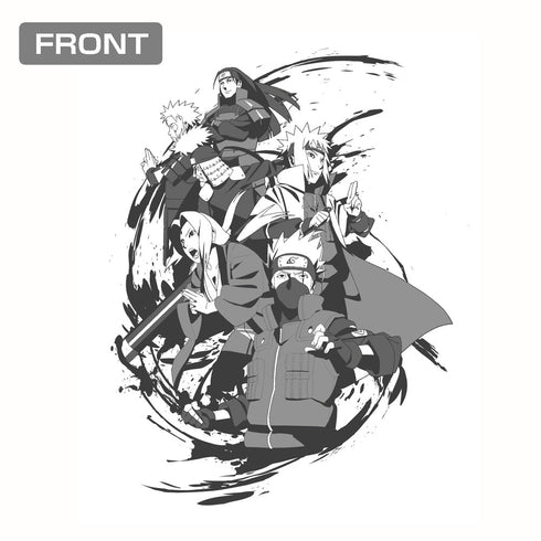 『NARUTO-ナルト- 疾風伝』歴代火影 Tシャツ サンドカーキ XL